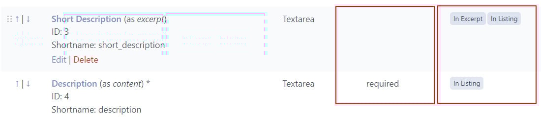 optional or required form fields
